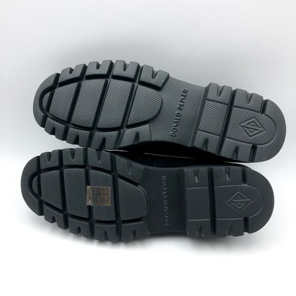 DONALD PLINER Women's Helio Loafer Size 7.5 Black Calf Suede NIB - Picture 10 of 12